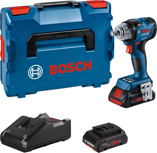 Bosch GDS 18V-330 HC accu slagschroevendraaierset.