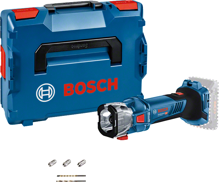 Bosch 10x Gipsplaatfrees met centreerpunt ( 3,2 mm, Professional Accessoires GCU 18V-30 Rotocut Frees