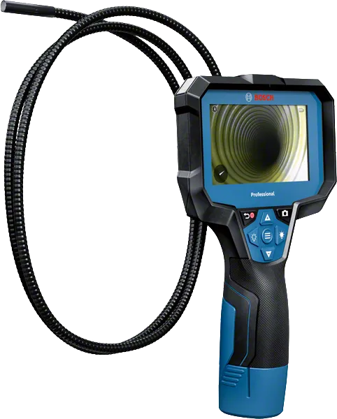 Bosch GIC 12V-4-23 C inspectiecamera met 4,3-inch display.
