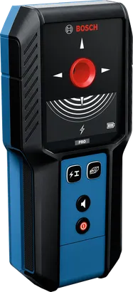 Bosch GMS 120-27 detector voor stroomvoerende kabels en metalen.