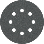 Bosch PRO F355 schuurschijf 125 mm G100 met 8 gaten.
