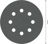 Bosch PRO F355 schuurschijf 125 mm G400 met 8 gaten.