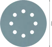 Bosch PRO F355 schuurschijf 125 mm 1200 korrel met 8 gaten.