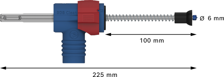 Bosch EXPERT SDS Clean plus-8X 6mm hamerboor.