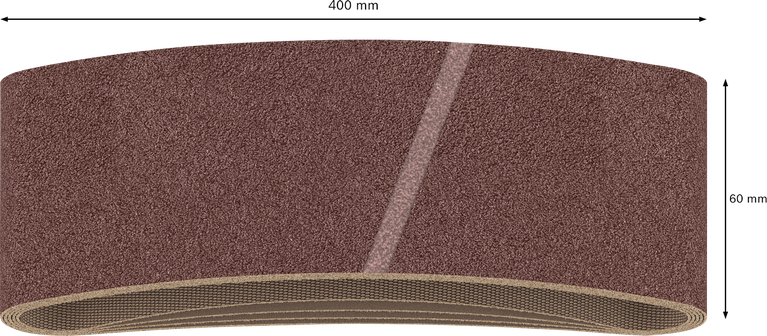 Bosch PRO X440 schuurband 60x400mm korrel 40.