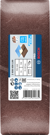 Bosch PRO X440 schuurband 75 x 457 mm G40.