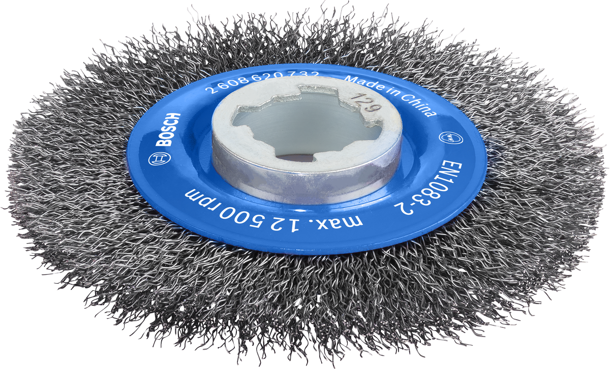 Bosch PRO Metal clean X-Lock spaakwiel, 115 mm diameter.