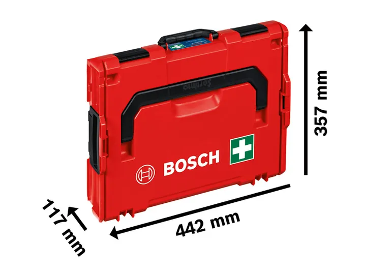 Bosch L-BOXX 102 EHBO-doos draagtassysteem.