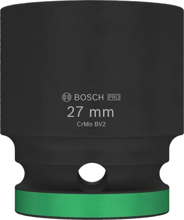 Bosch PRO Slagdop 1/2 inch 27 mm met groene ring.