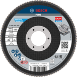 Bosch PRO X571 lamellenschijf 115 mm G120 voor metaalslijpen.