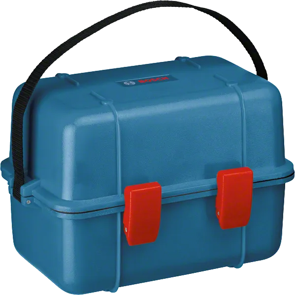 Bosch draagtas met veilige dubbele sluiting.