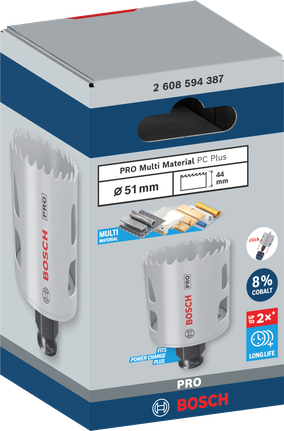 Bosch 51 mm PRO Multi Material gatenzaag.