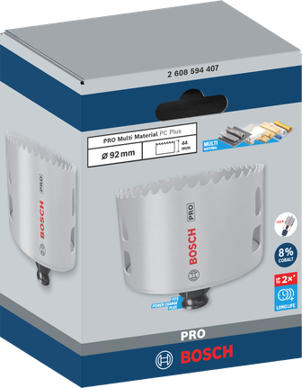 Bosch 92 mm PRO Multi Material gatenzaag.