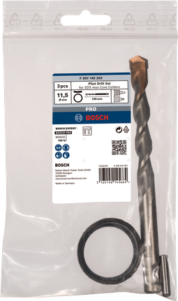 Bosch PRO pilotboorset voor SDS max kernboor 11,5 mm.