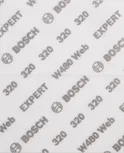Bosch EXPERT W480 Web handschuurblad G320 korrel.