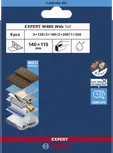 Bosch EXPERT W480 Web 1/4 handschuurvellenset voor diverse materialen.