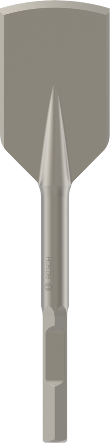 Bosch PRO HEX 28 Asfaltfrees met 125 mm snijkant.