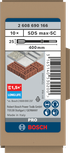 Bosch SDS max-5C 25×400 mm beitelset.