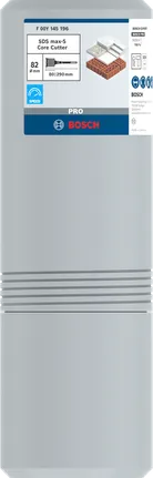 Bosch SDS max-5 kernboor 82×80×160 mm.