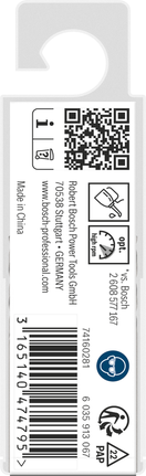 Bosch PRO Metal HSS-G spiraalboor 1,9 mm, verpakking van 10.