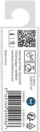 Bosch PRO Metal HSS-G spiraalboor 3,5 mm verpakking.