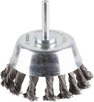 Bosch PRO Metal zware komborstel met gevlochten draad 65 mm.