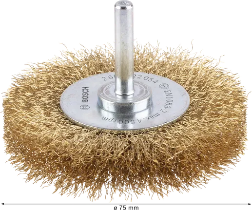 Bosch PRO Multi Material reinigingsdraadschijf 75 mm cilindrische schacht.