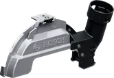 Bosch GDE 180-CG afzuigkap voor grote haakse slijper.