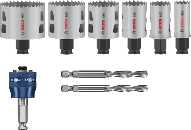 Bosch PRO Multi Material PC Plus Gatenzaagset, 9-delig.