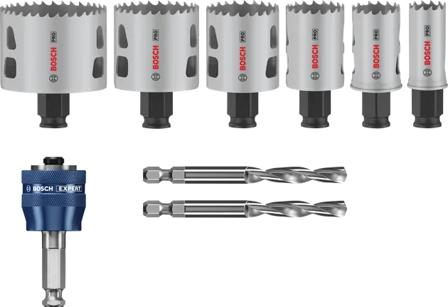 Bosch PRO Multi Material PC Plus Gatenzaagset, 9-delig.
