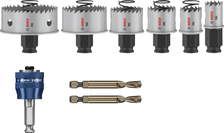 Bosch PRO Sheet Metal PC Plus Gatenzaagset 8-delig.