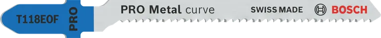 Bosch PRO Metal curve T118EOF decoupeerzaagblad voor metaal.