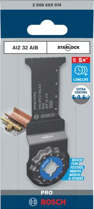 Bosch PRO AIZ 32 AIB multitool mes 32×50 mm.