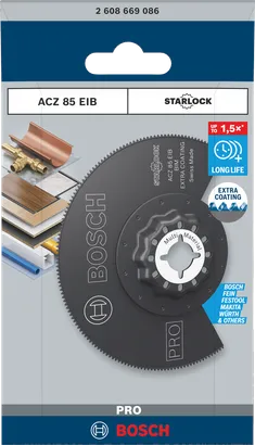 Bosch PRO ACZ 85 EIB 85 mm multitool-mes.
