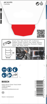 Bosch PRO AIZ 32 RT5 multitool-mes 2,5 x 32 mm.