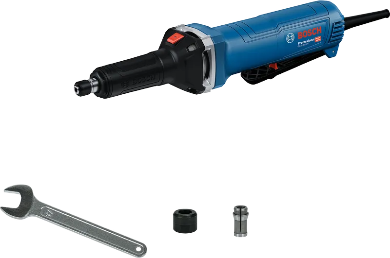 Bosch GGS 30 LPS rechte slijpmachine met accessoires.