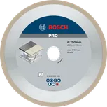 Bosch PRO keramische diamantschijf, 250 mm voor het zagen van tegels.