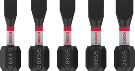 Bosch PRO SL Impact Bits set, 25 mm diverse maten.