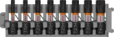 Bosch PRO TH Impact Bits set T10H tot T40H, 8-delig.