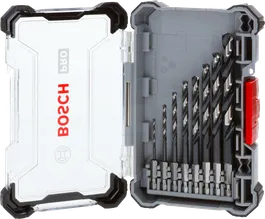 Bosch PRO Metal HSS-G slagboorbitset, 8 stuks.