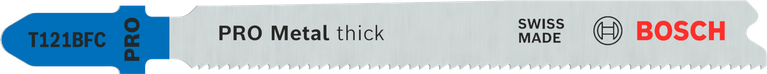 Bosch PRO Metal dik T121BFC decoupeerzaagblad voor metaal.