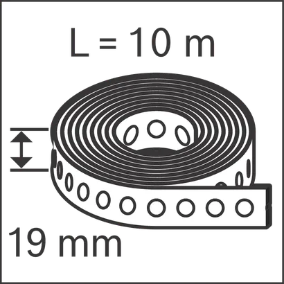 PRO FMS-19 metalen band