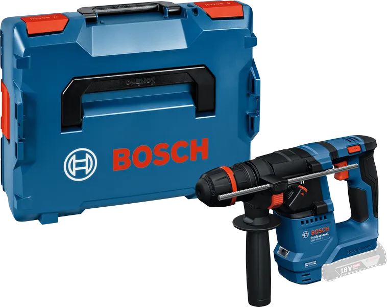 Bosch GBH 18V-18 boorhamer met koffer.