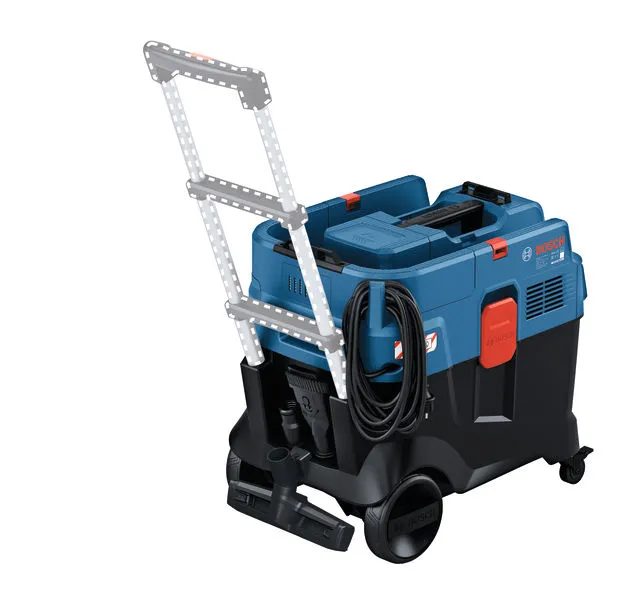 Bosch GAS 400 Een alleszuiger met slangopbergruimte.