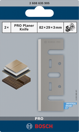 Bosch PRO schaafmes 82×29×3 mm.