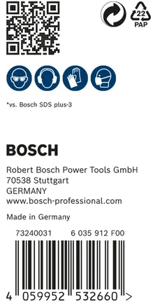 Bosch EXPERT SDS plus-7X hamerboor 10 x 100 x 165 mm verpakking van 50 stuks.