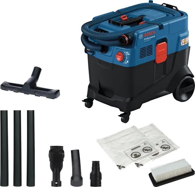 Bosch GAS 400 Een alleszuiger met opzetstukken.