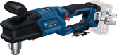 Bosch GRD 18V-127 accu haakse boormachine, ergonomische handgreep.