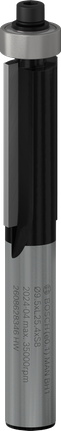 Bosch PRO Freesbit Onderlager Vlakke Afwerking 9,5x25,4 mm.