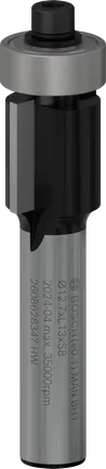 Bosch PRO Freesbit Onderlager Vlakke Afwerking 12,7 x 13 mm.